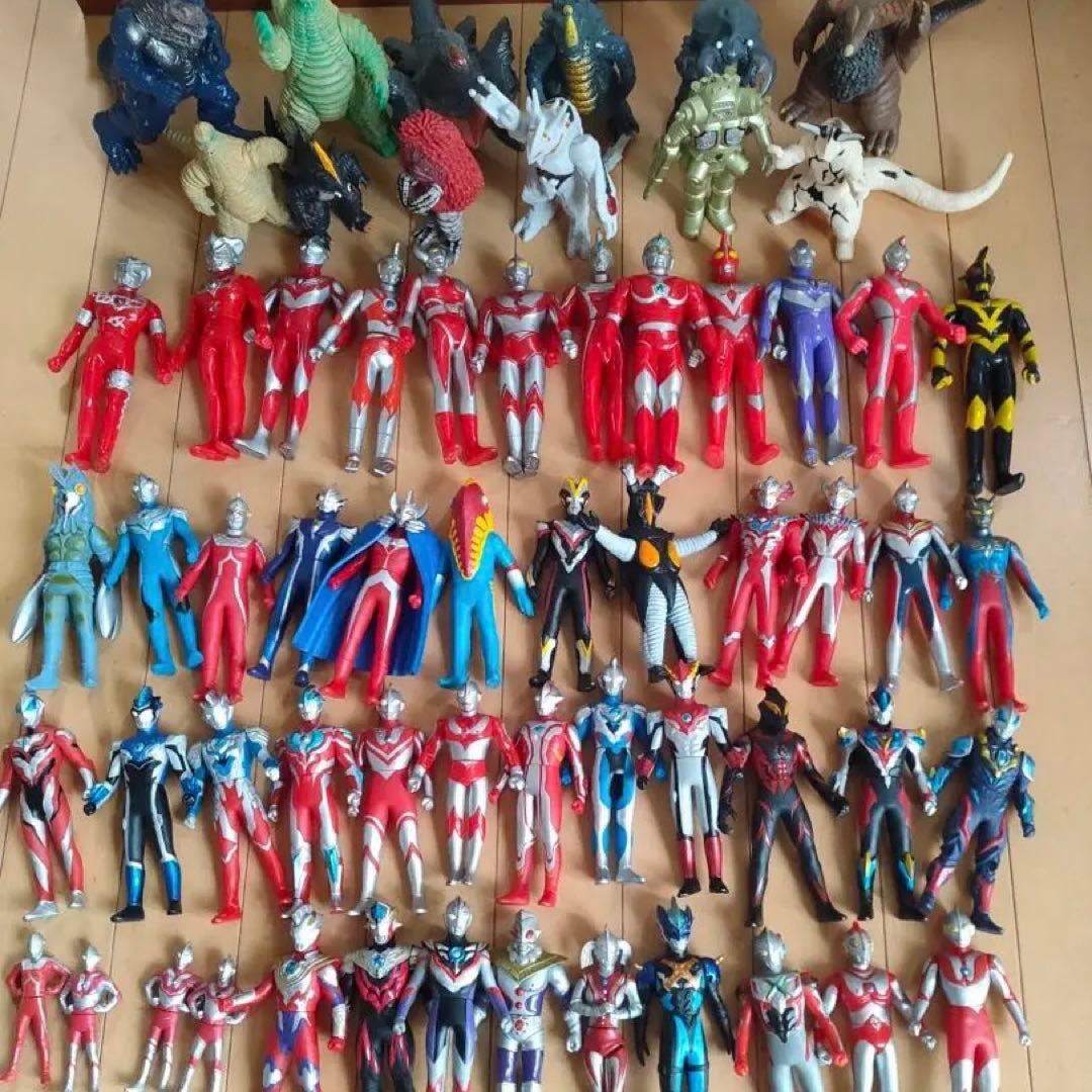 ウルトラマン　ソフビ　まとめ売り　　ウルトラヒーローウルトラ怪獣
