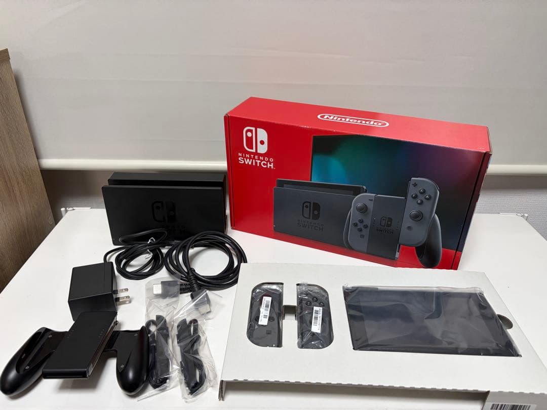 【動作確認済】Nintendo Switch 本体 グレー