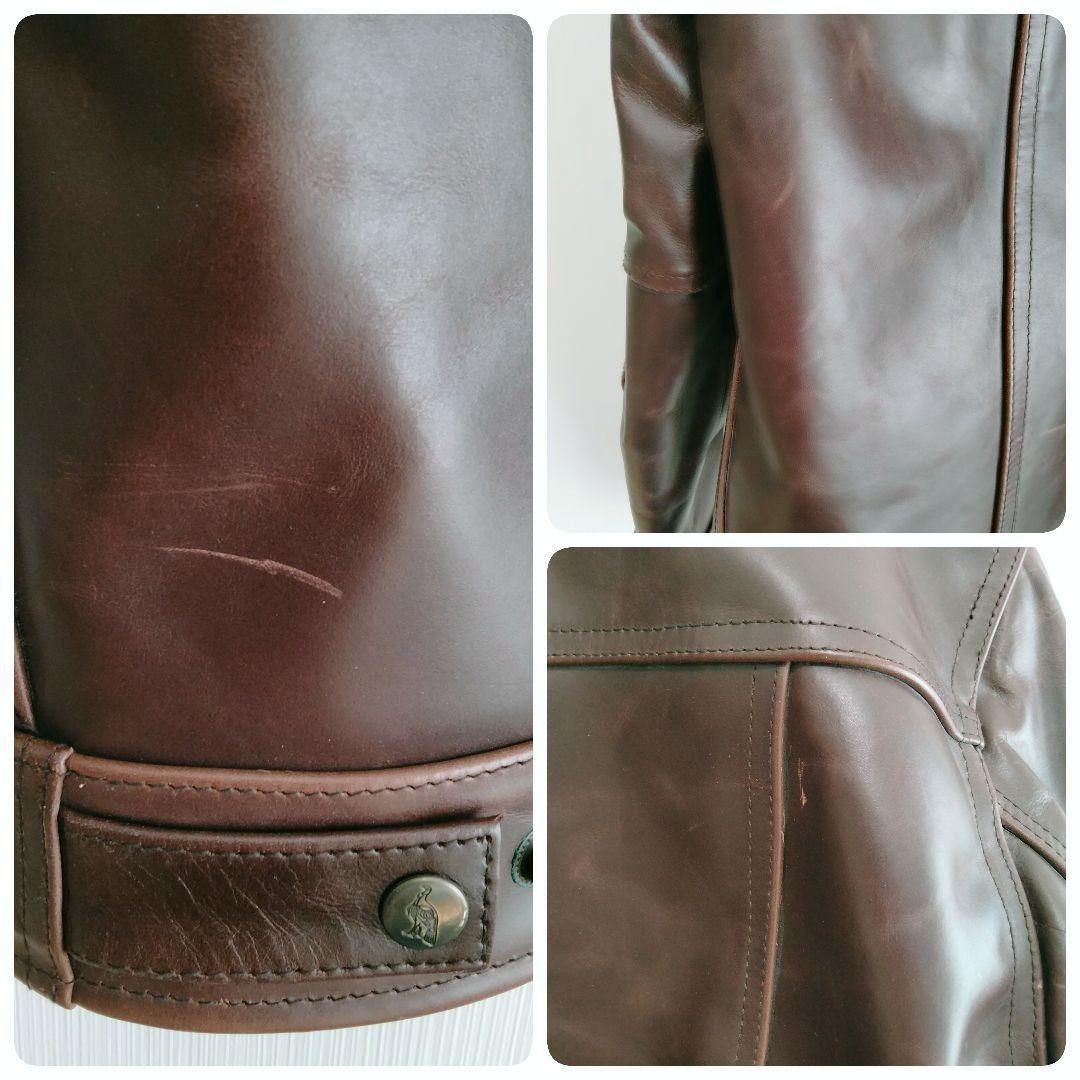 非売品　懸賞　ワイルドターキー　本革　牛革　レザージャケット　Lサイズ