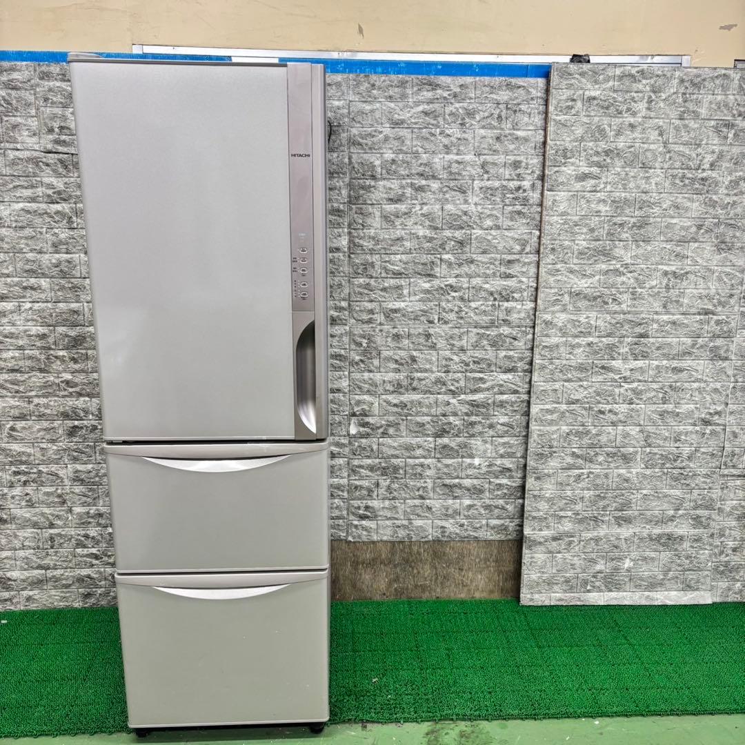 490 冷蔵庫 大型　左開き　300L〜400L 自動製機付　美品　格安　保証込