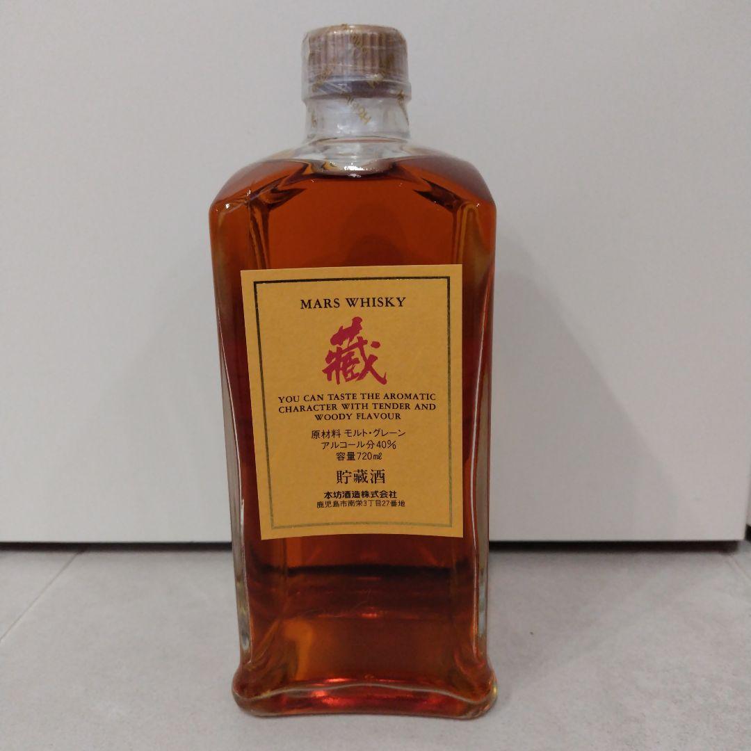 MARS WHISKY「藏」720ml 40%　マルスウイスキー　台湾輸出専用