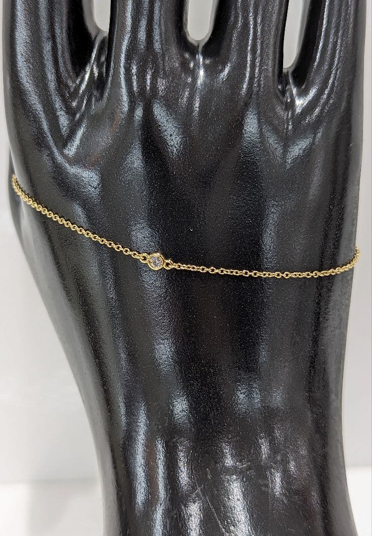 ティファニー／750YGバイザヤード1PDブレスレト 　　　　　ゆうまま