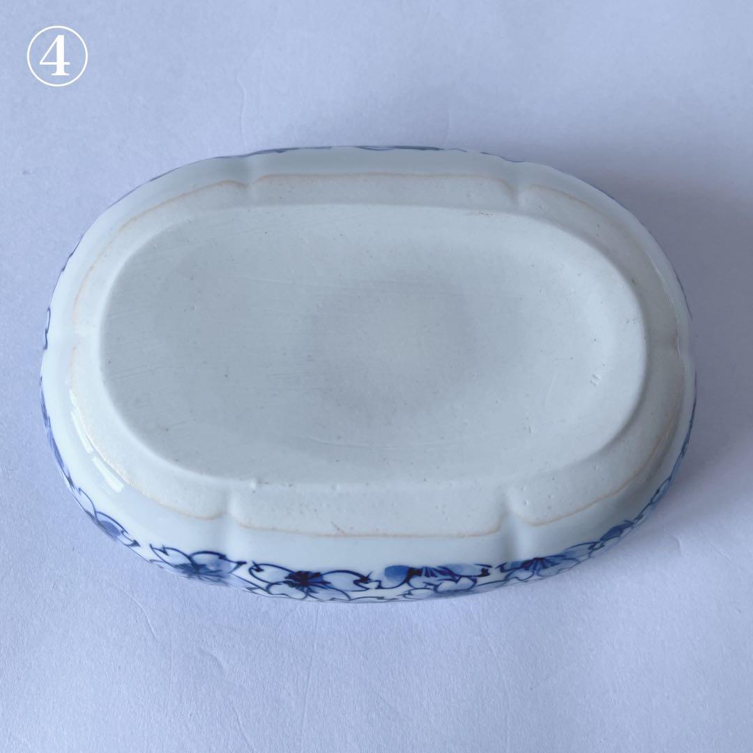 京焼　清水焼　正峰窯　染付桜尽　向付