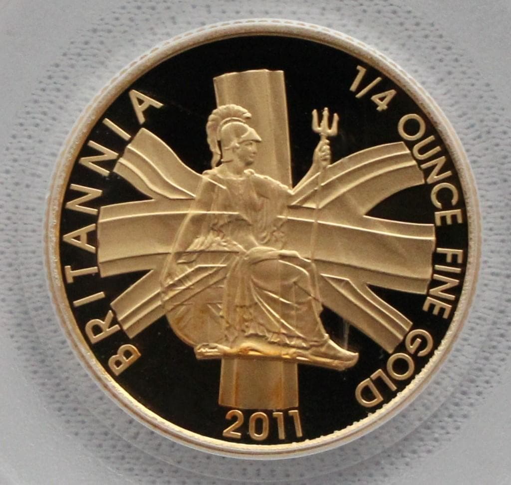 カツさん専用　2011年 イギリス ブリタニア25ポンド金貨 PCGS PR70