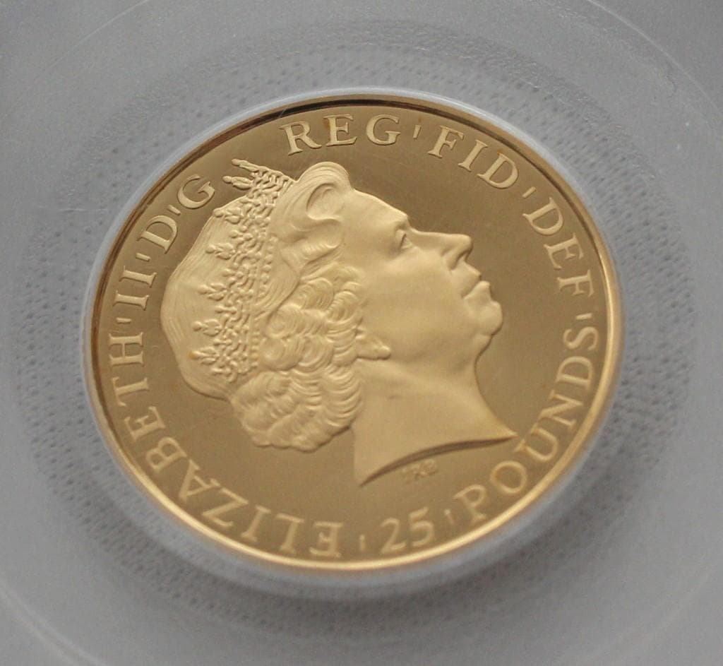 カツさん専用　2011年 イギリス ブリタニア25ポンド金貨 PCGS PR70