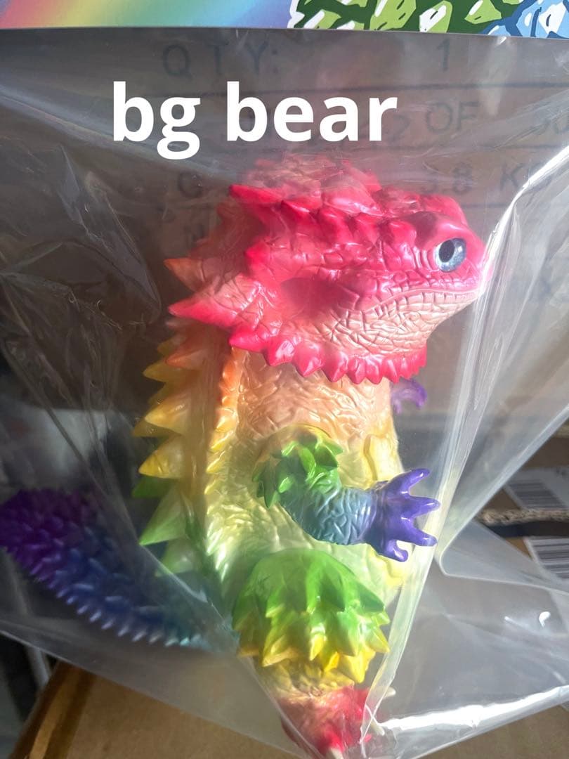 フトアゴ怪獣　綺麗Ver　トカゲ　超獣　モンスター　可動　ソフビ　フィギュア