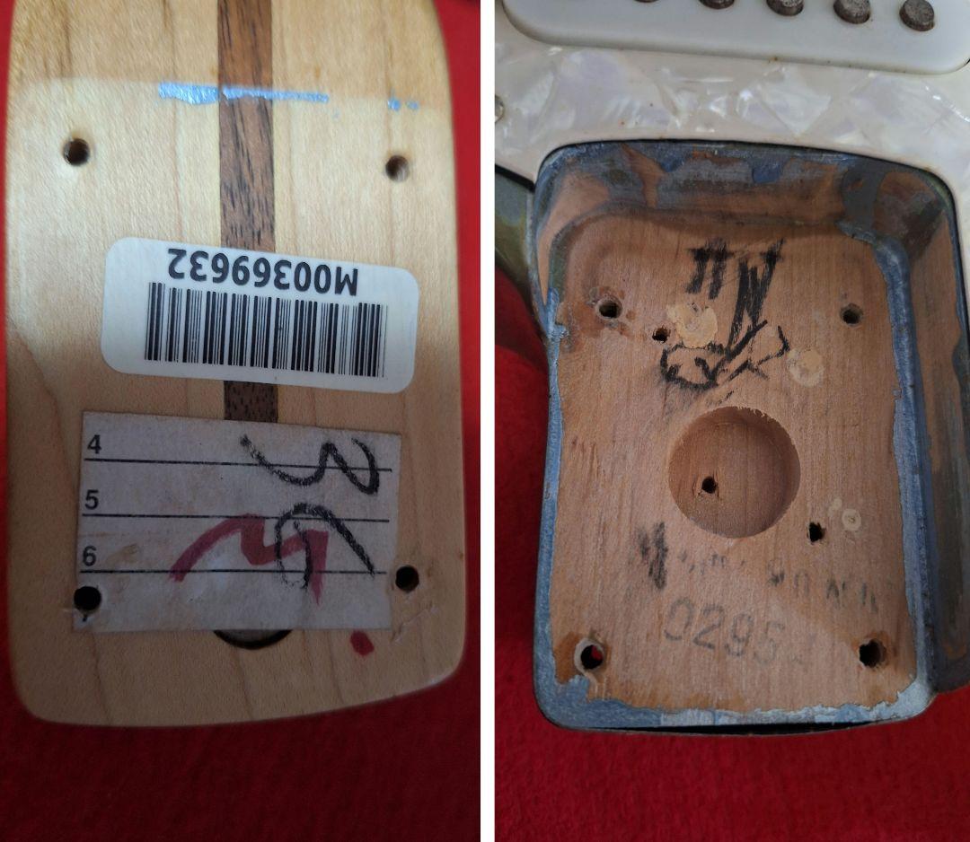 Fender Mexico スタンダード ストラト　D.Allen PU