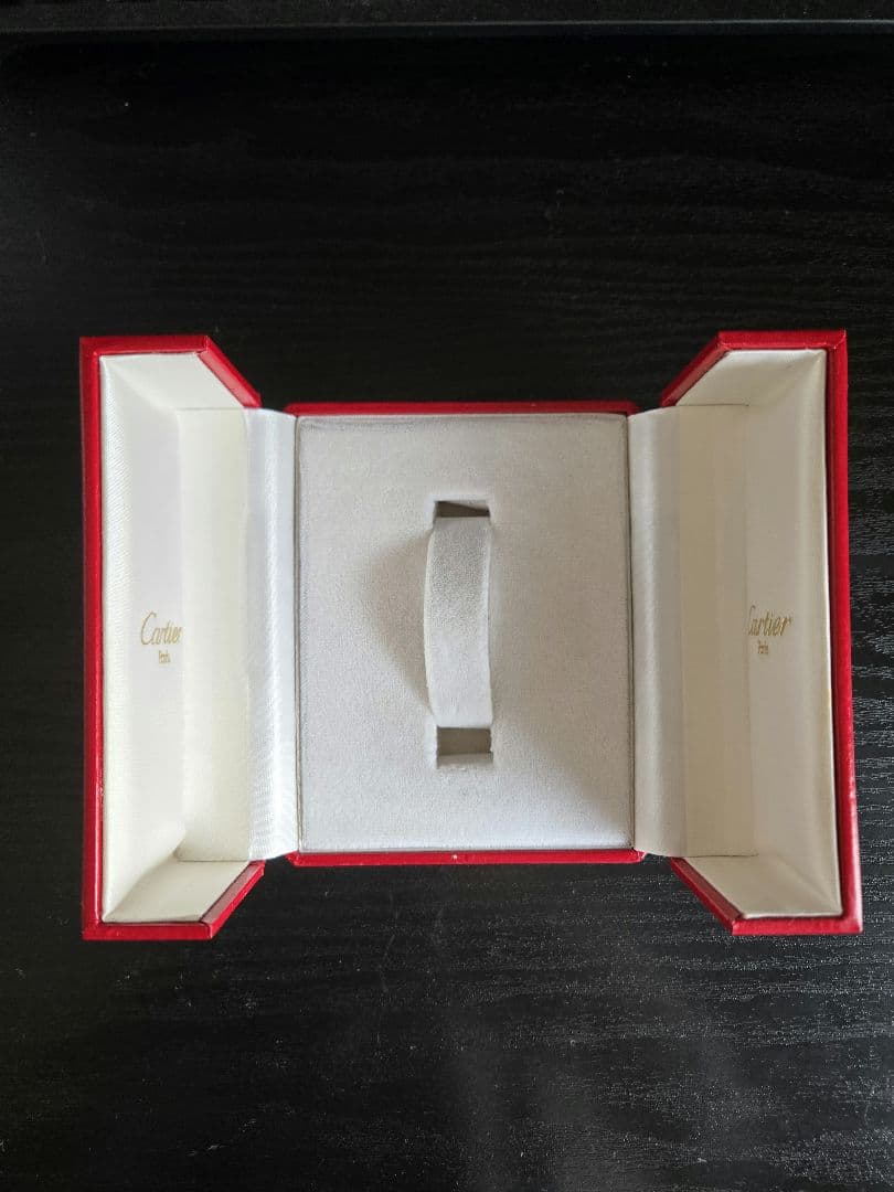 Cartierカルティエ　パンテールSM18Kベルトコマ×２個　時計ケース保証書