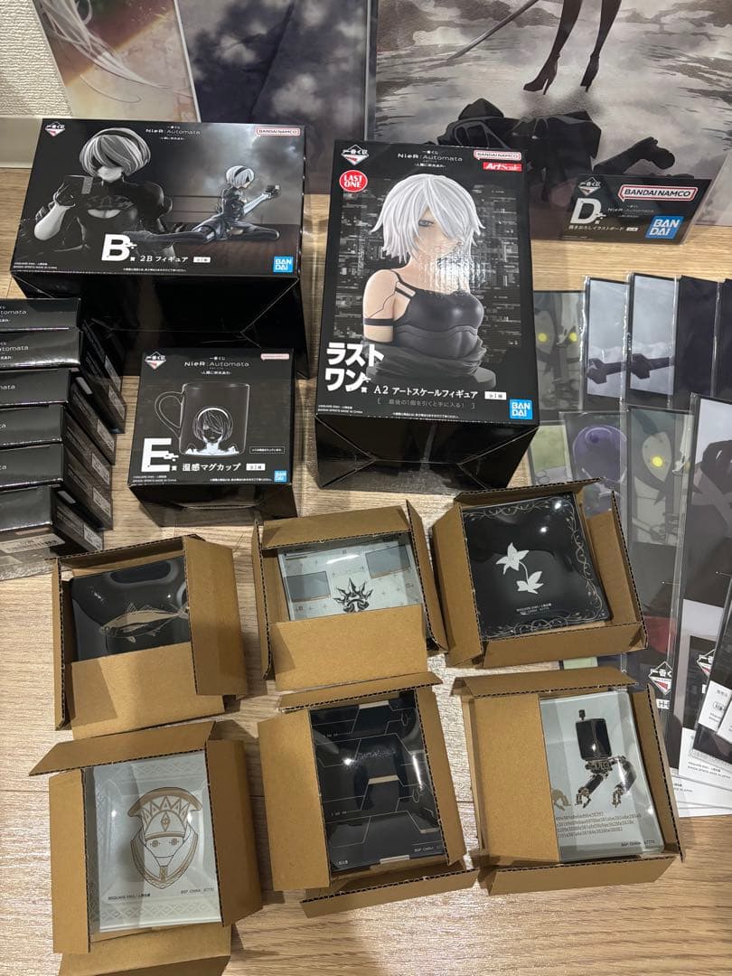 NieR:Automata 一番くじ　B賞D賞E賞F賞G賞H賞ラストワン賞