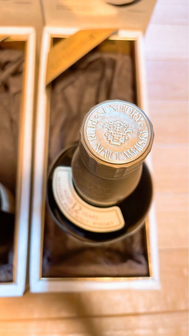 サントリー Suntory 山崎 12年 ウイスキー 旧ラベル 希少 750ml