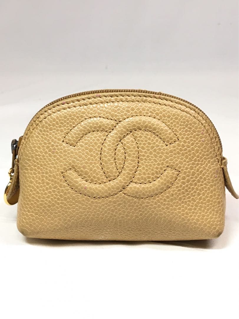 シャネル　キャビアスキン　ケース