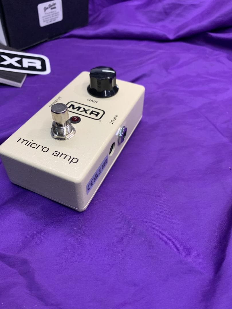 MXR M133 Micro Amp 動作品　わりときれい