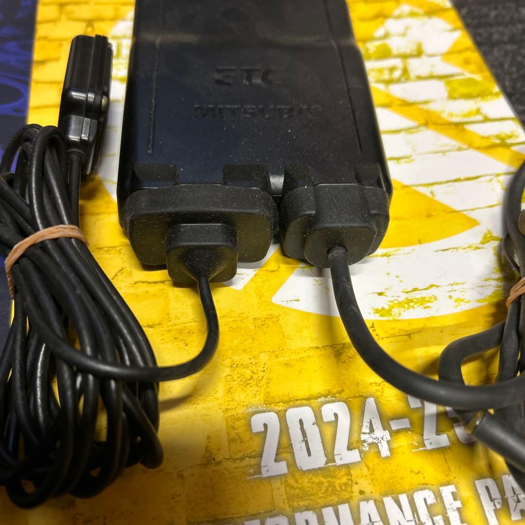 ミツバ　ETC 実働外し　通電確認済　バイク用ETC セットアップ済　ツーリング