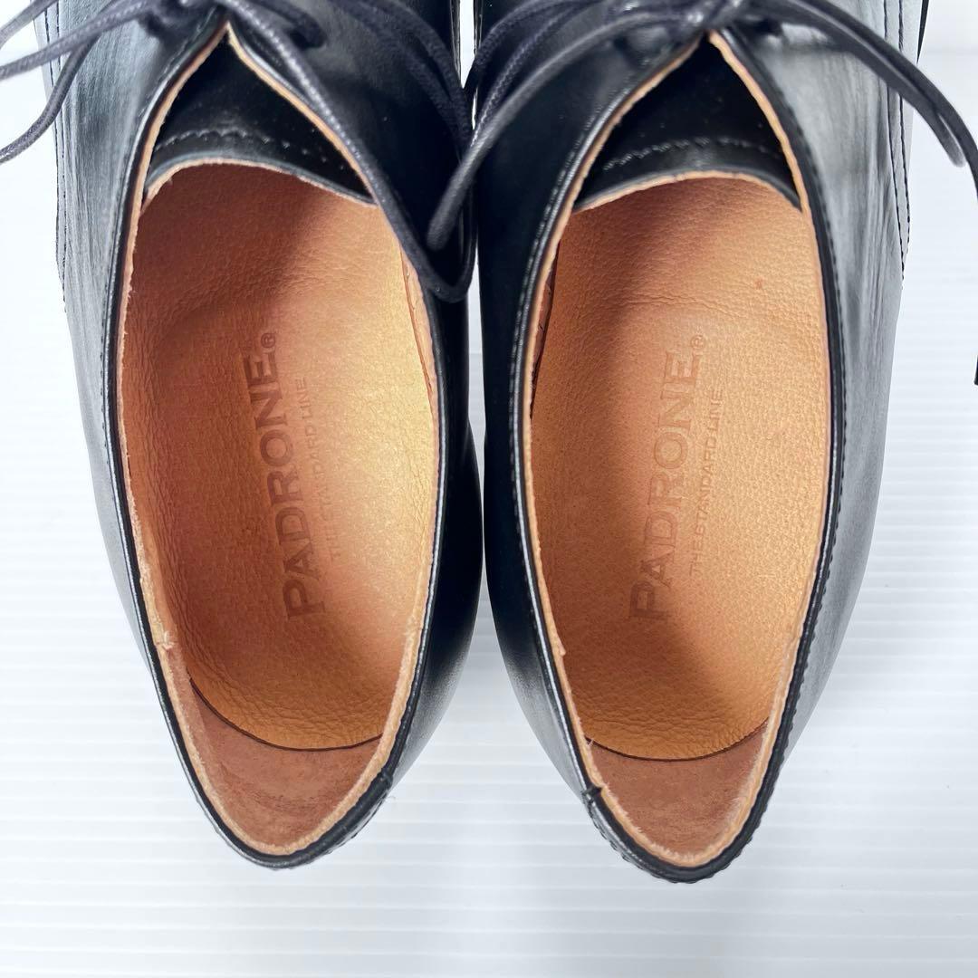 未使用級✨ PADRONE ダービープレーントゥ 25.5cm 現行品 別注