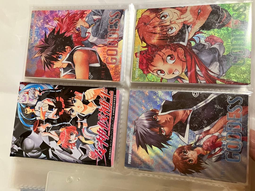 杉崎ゆきる　トレカ　セット　DNANGEL　女神候補生