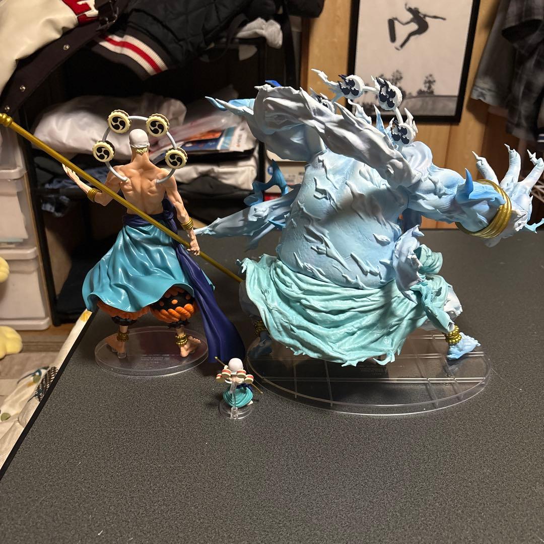 MASTERLISEラストワン 2億V雷神 エネル、C賞エネル、ワンピの実エネル