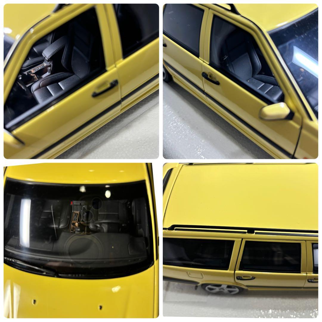 オートアート VOLVO 850 T-5R エステート クリームイエロー 絶版