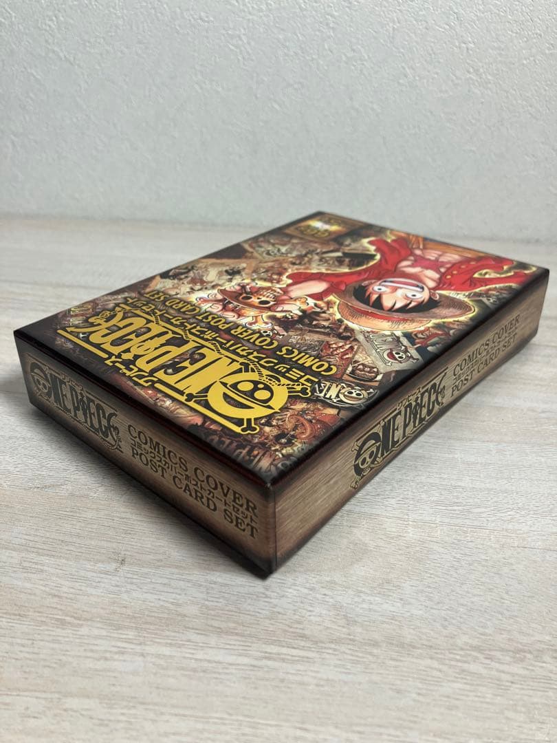 ONE PIECE　コミックスカバーポストカードセット　66枚+BOX特典5枚入
