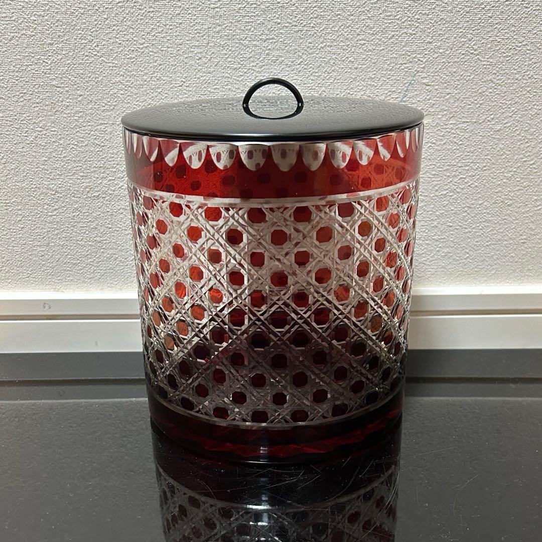 義山切子水指　茶道具懐石茶箱鵬雲斎坐忘斎淡々斎即中斎七事式水屋道具水指香合棗茶碗