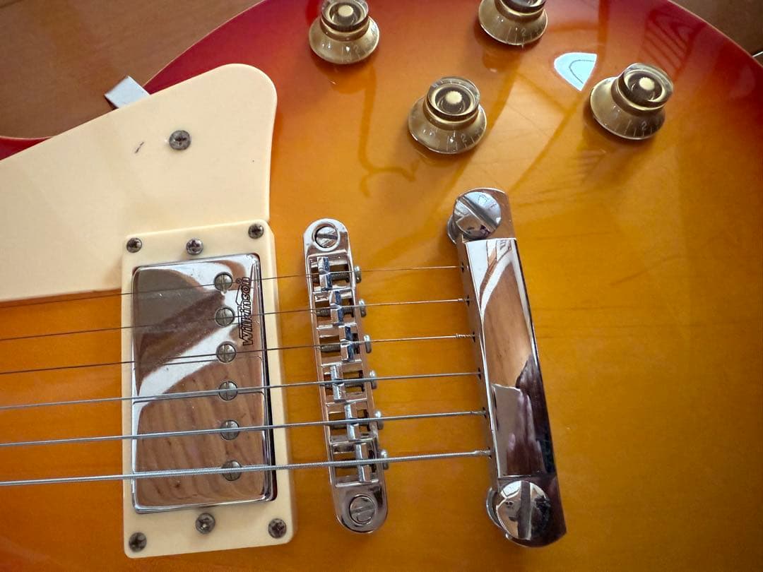 レスポールスタイル エレキギター サンバースト　レスポール　ウィルキンソン