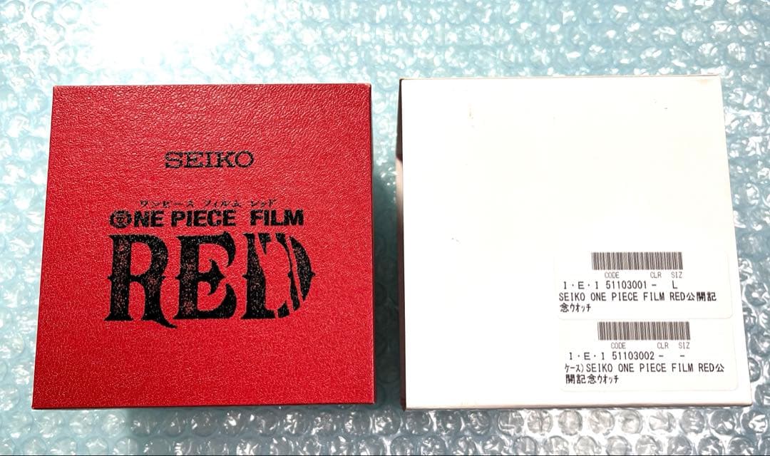 ONE PIECE SEIKO FILM RED腕時計 ワンピース ウォッチ