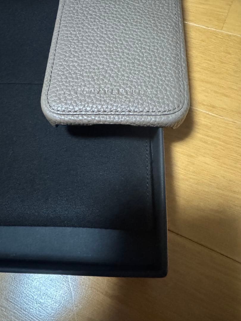 Bonaventuraバックカバーケース シュリンクレザーiPhone15pro