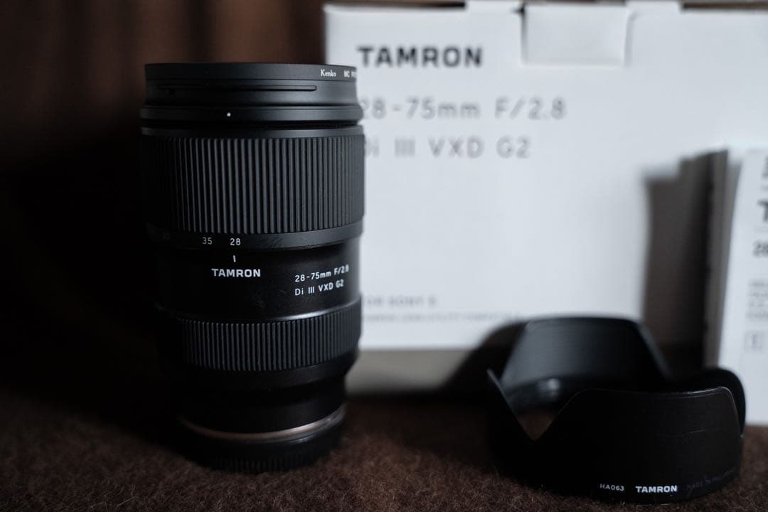 TAMRON 28-75mm 2.8 Di IIIVXDG2 SonyEマウント