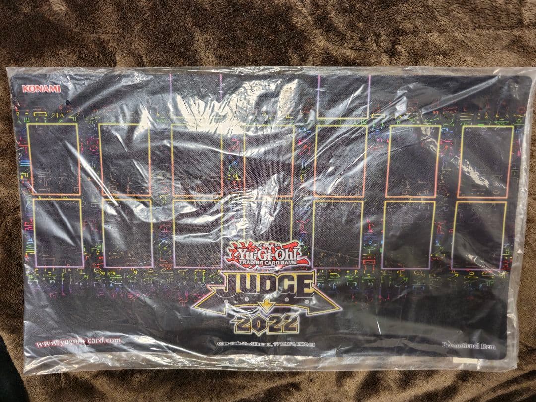 【未開封】遊戯王　JUDGE 2022 ヒエログリフ　プレイマット　ジャッジ限定