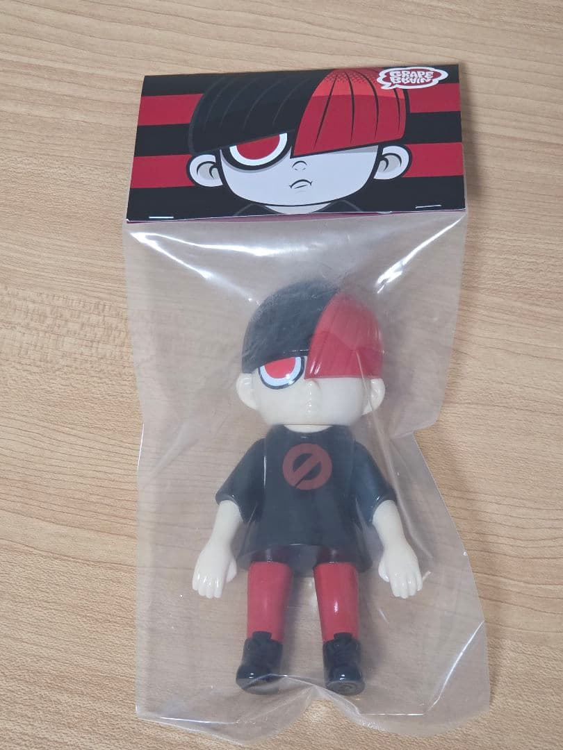 GRAPE BRAIN 天才ニロ少年博士のりくん 2stカラー 闇落ち ソフビ