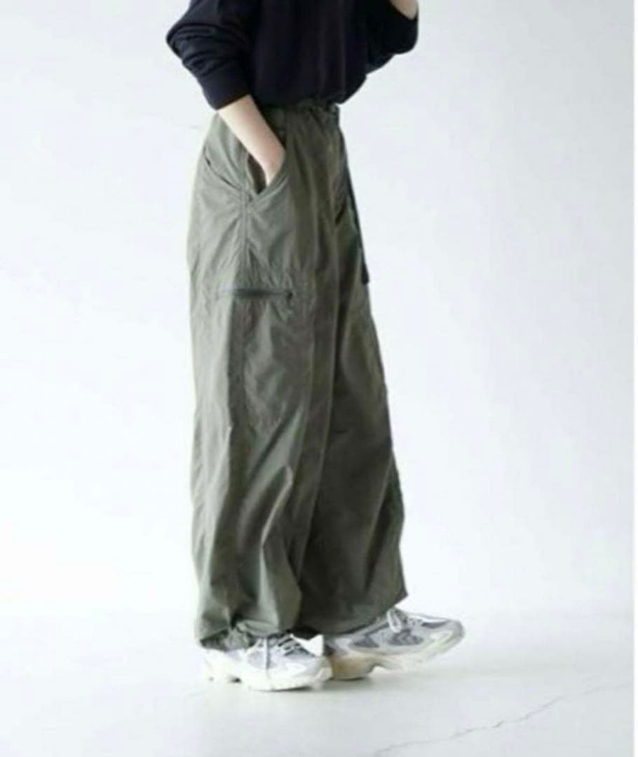 グラミチ ルーズ バルーン パンツ G4SW-P041 BLACK