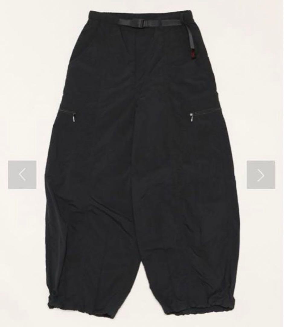 グラミチ ルーズ バルーン パンツ G4SW-P041 BLACK