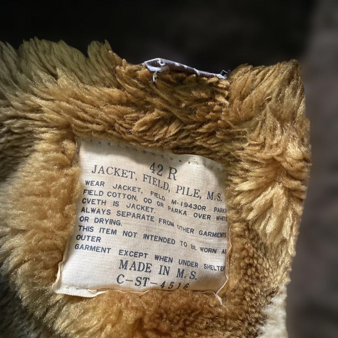 専用　40s U.S.ARMY M-1943 パイルライナージャケット