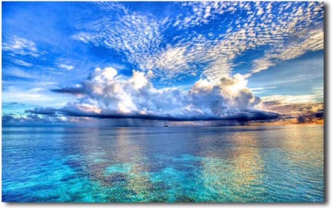 絵画 アートポスター アートパネル 海 現代アート 壁掛け お洒落 インテリア