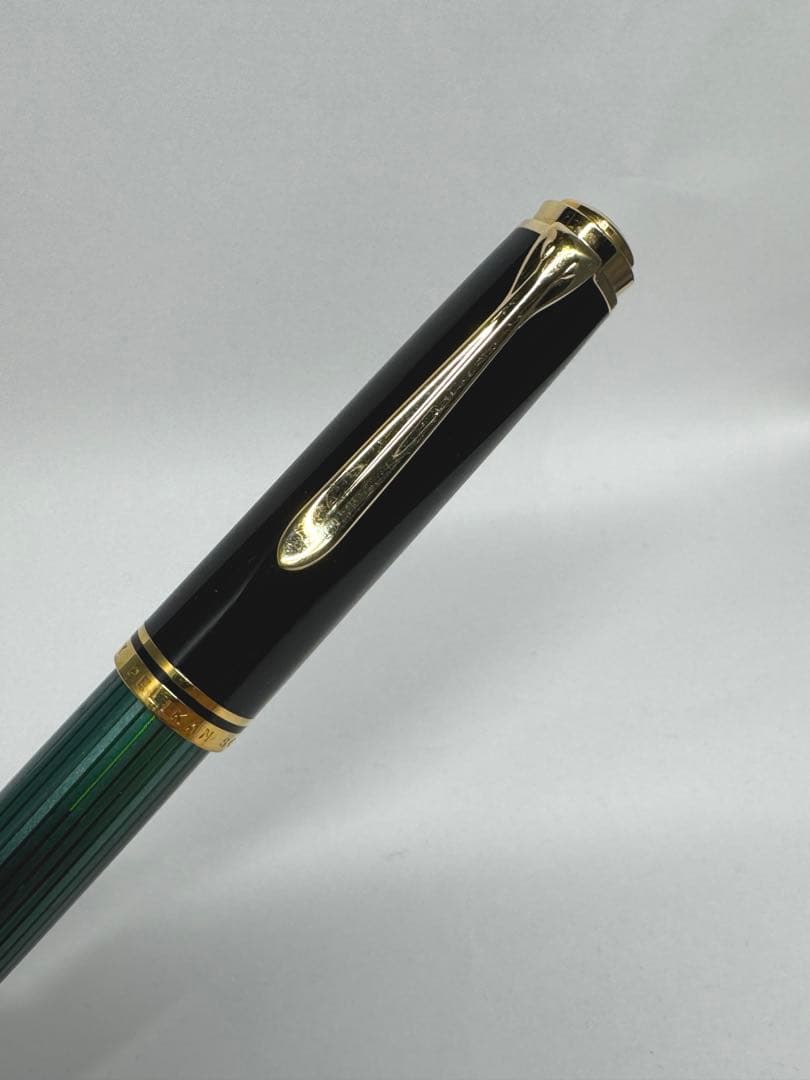 ペリカン　スーべレーン　18C-750 M M800 グリーンストライプ