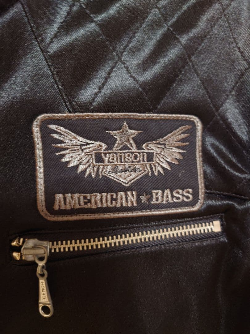 vanson ブラック シングルライダースジャケットМ