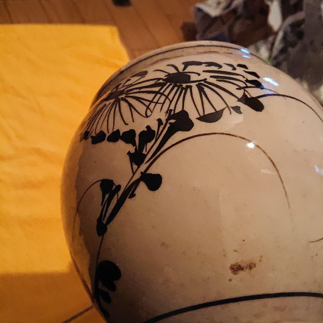 李朝、壺。小壺