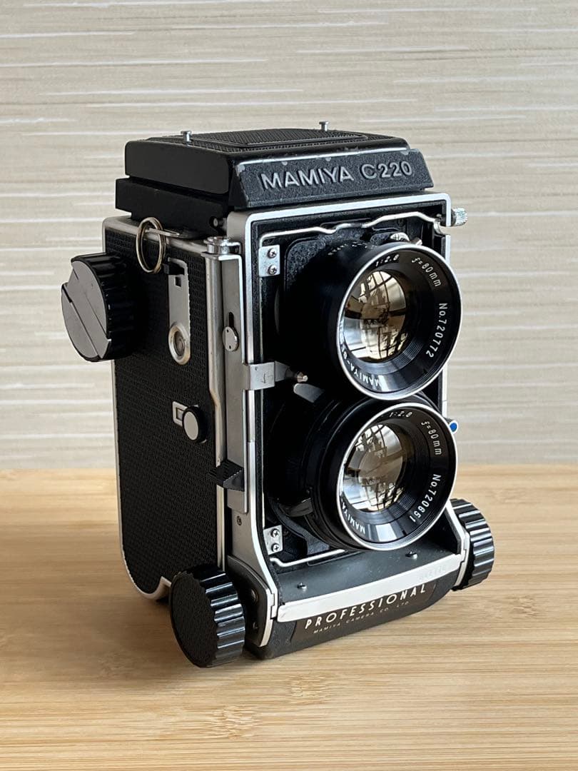 MAMIYA C220 & 80mm/f2.8セット