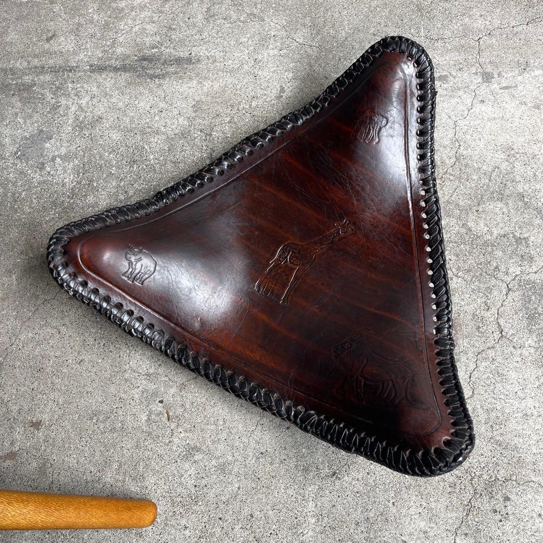 美品　オールドビンテージ　ハンティングチェア　折り畳みチェア