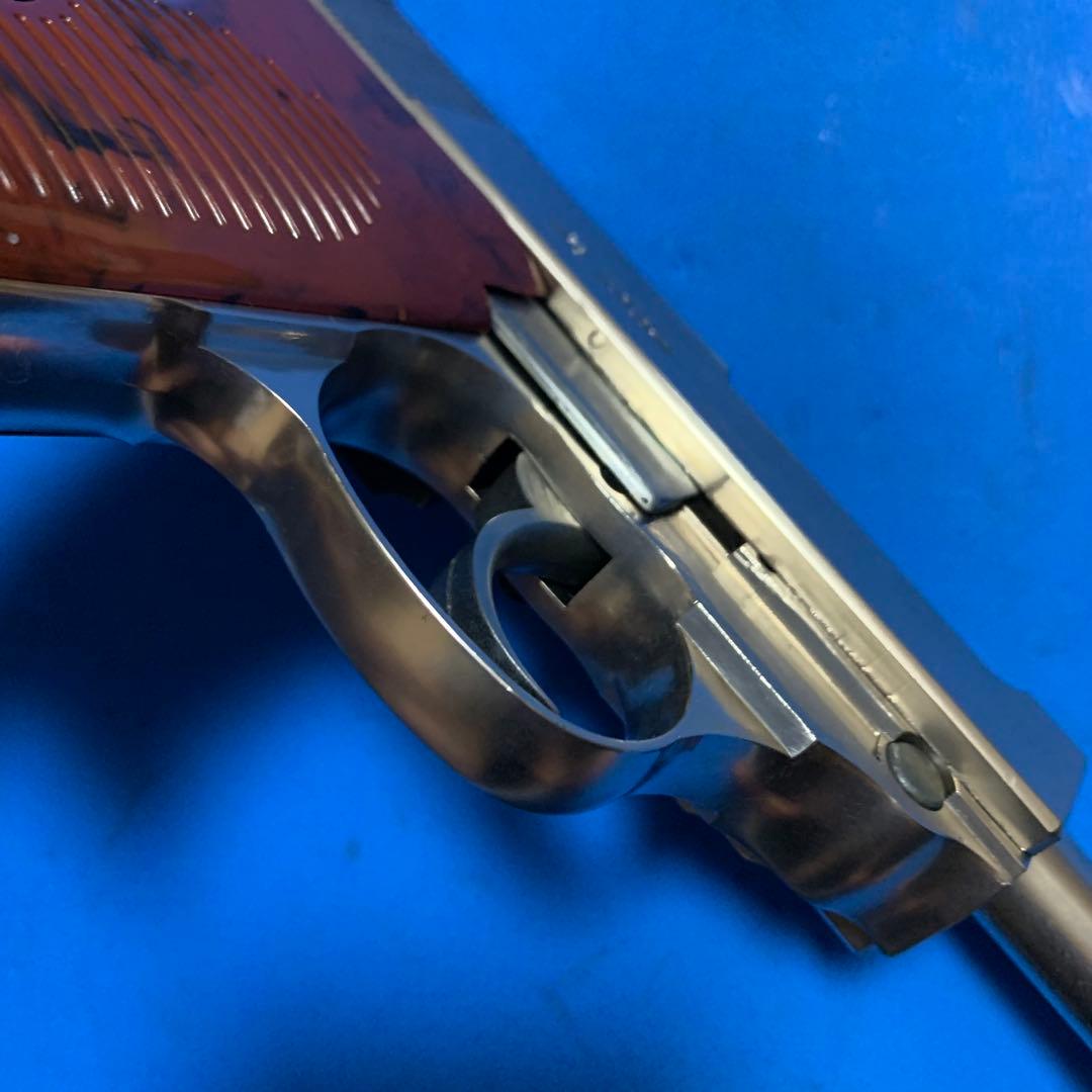 ⭕️★マルシン ワルサーP38ニッケルフィニッシュ ABS樹脂製 未発火モデルガン