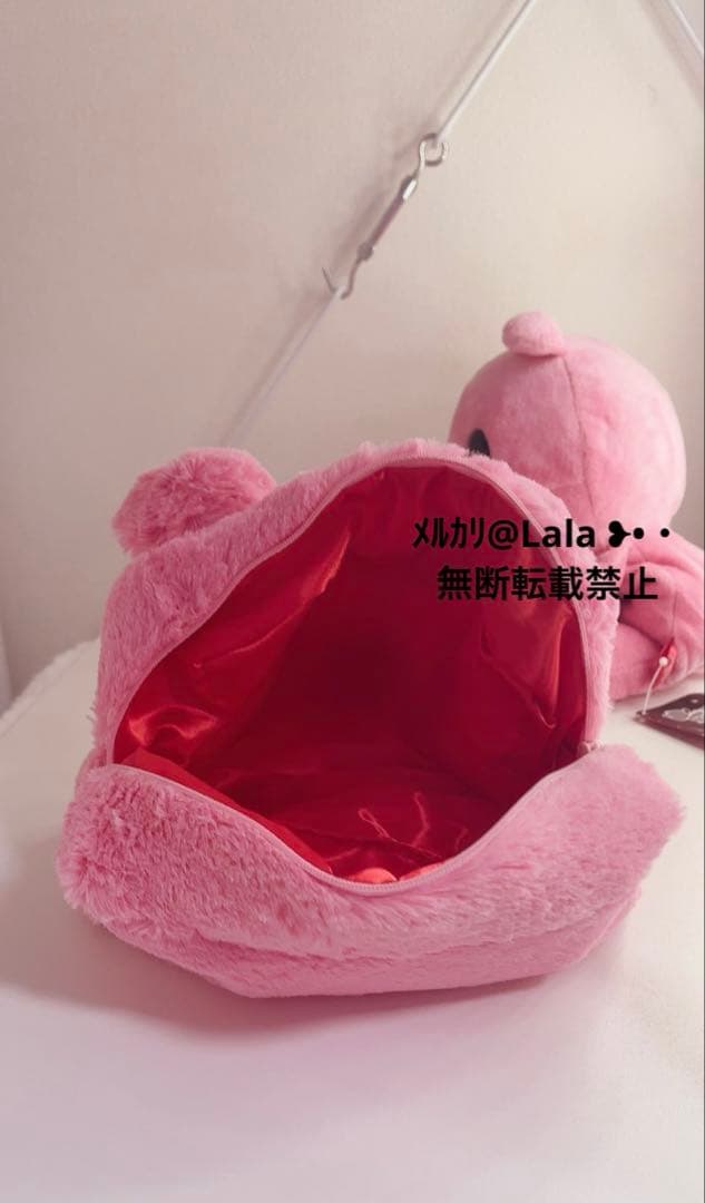 チャックスGP グルーミー フェイスファーポーチ