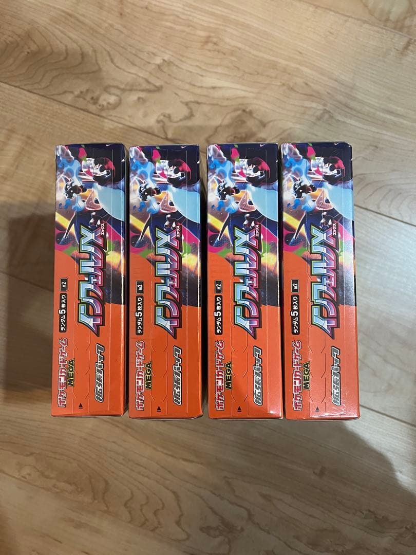 お値下げ！ポケモンカード　インフェルノX シュリンク付き　4box