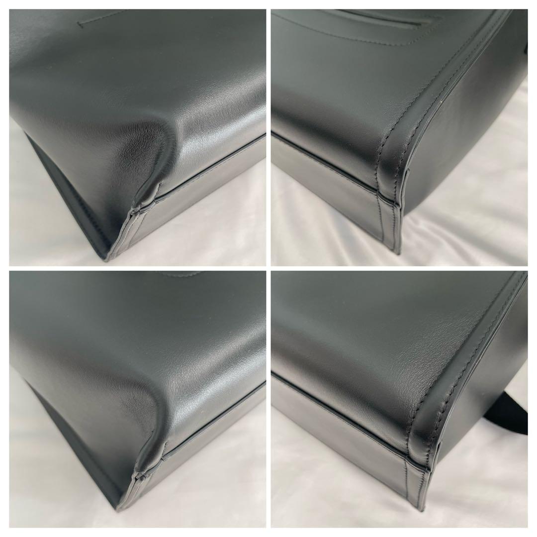 【極美品】モンブラン 2way ソフト スモール トートバッグ ブラック