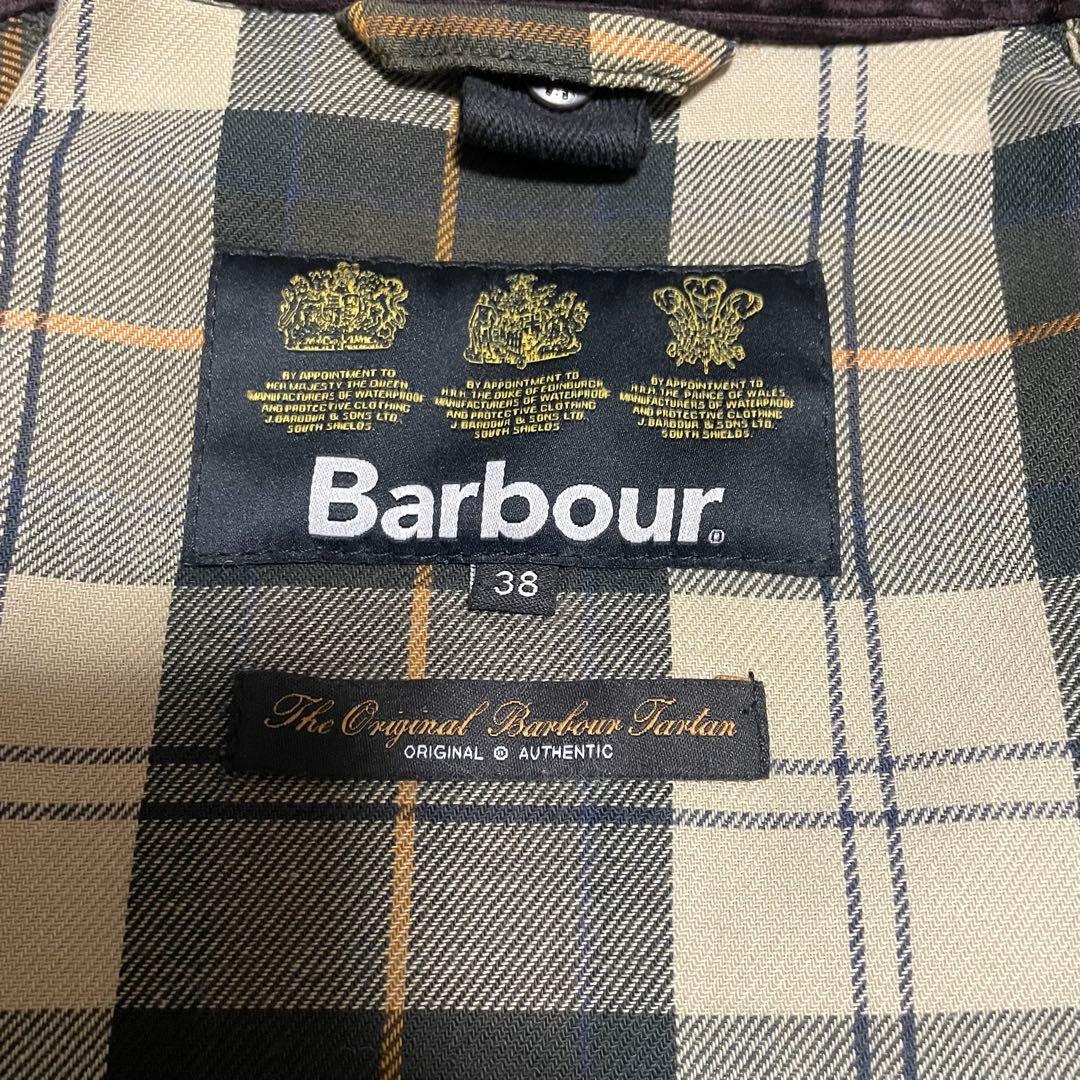 バブアー　ウォッシュドビデイル　SL セージ ビームス別注