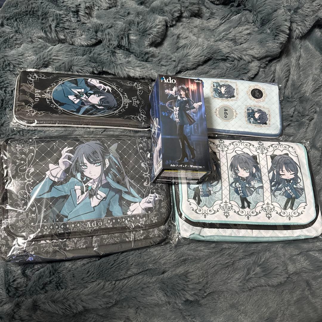 ラウワン限定 Ado フィギュア ペンライトケース 収納BOX コンプセット