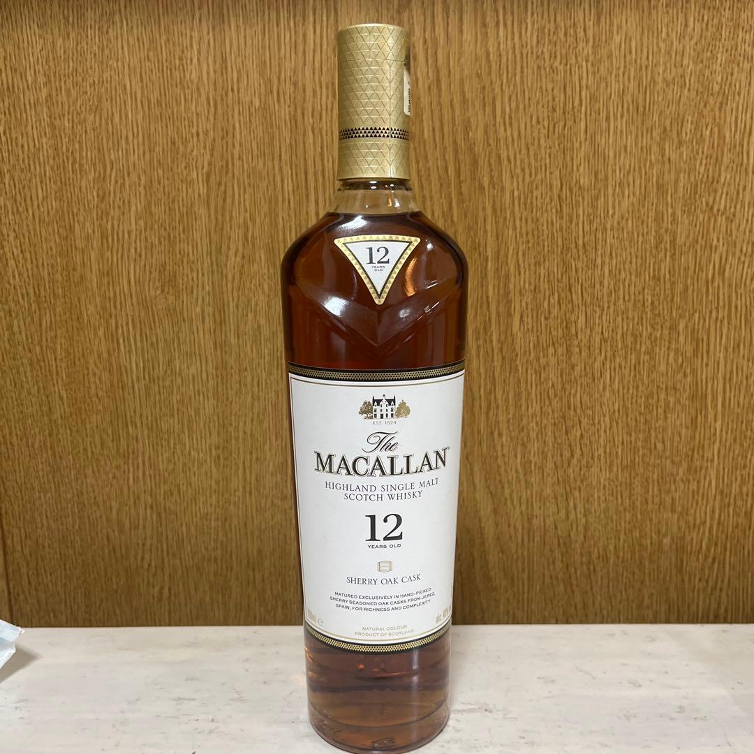 マッカランSherryOak12年700ml