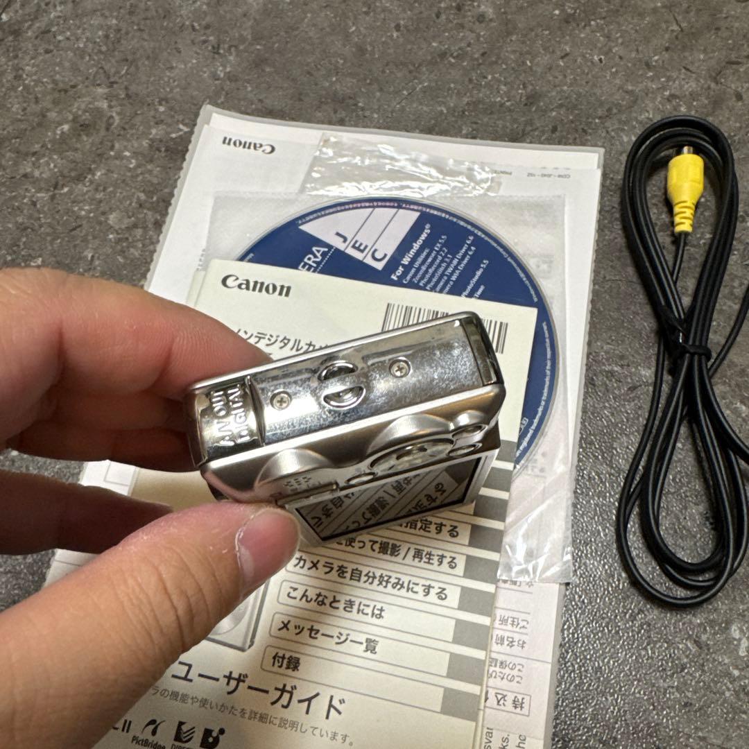 付属品ありCanon IXY DIGITAL 60 シルバー