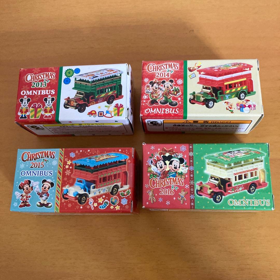 【お得！】ディズニークリスマスバス　クリスマストレイン トミカ　7点セット