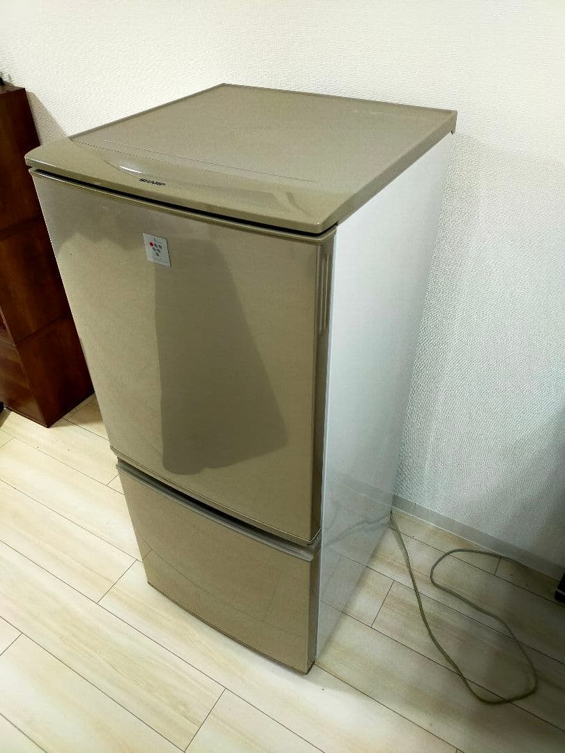 シャープSJ-PD14Y　左右開き冷蔵庫