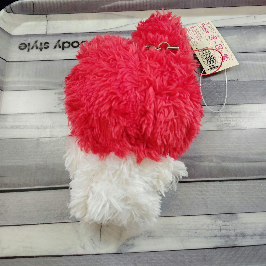 レア　マイメロディ　プチマスコットストラップ　レッド　オオカミクロミに気を付けて