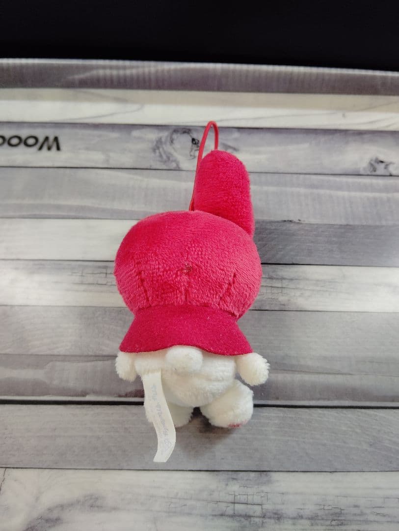 レア　マイメロディ　プチマスコットストラップ　レッド　オオカミクロミに気を付けて